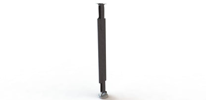 Cable Shute. Floor to desk kit with round disc base - 750 x 120mm. Accessories CMS Electracom   