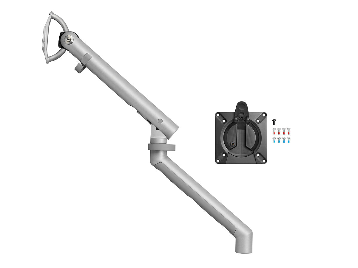 Flo Dynamic Arm without Desk Fixing (10 x bulk pack) Accessories Colebrook Bosson Saunders Silver