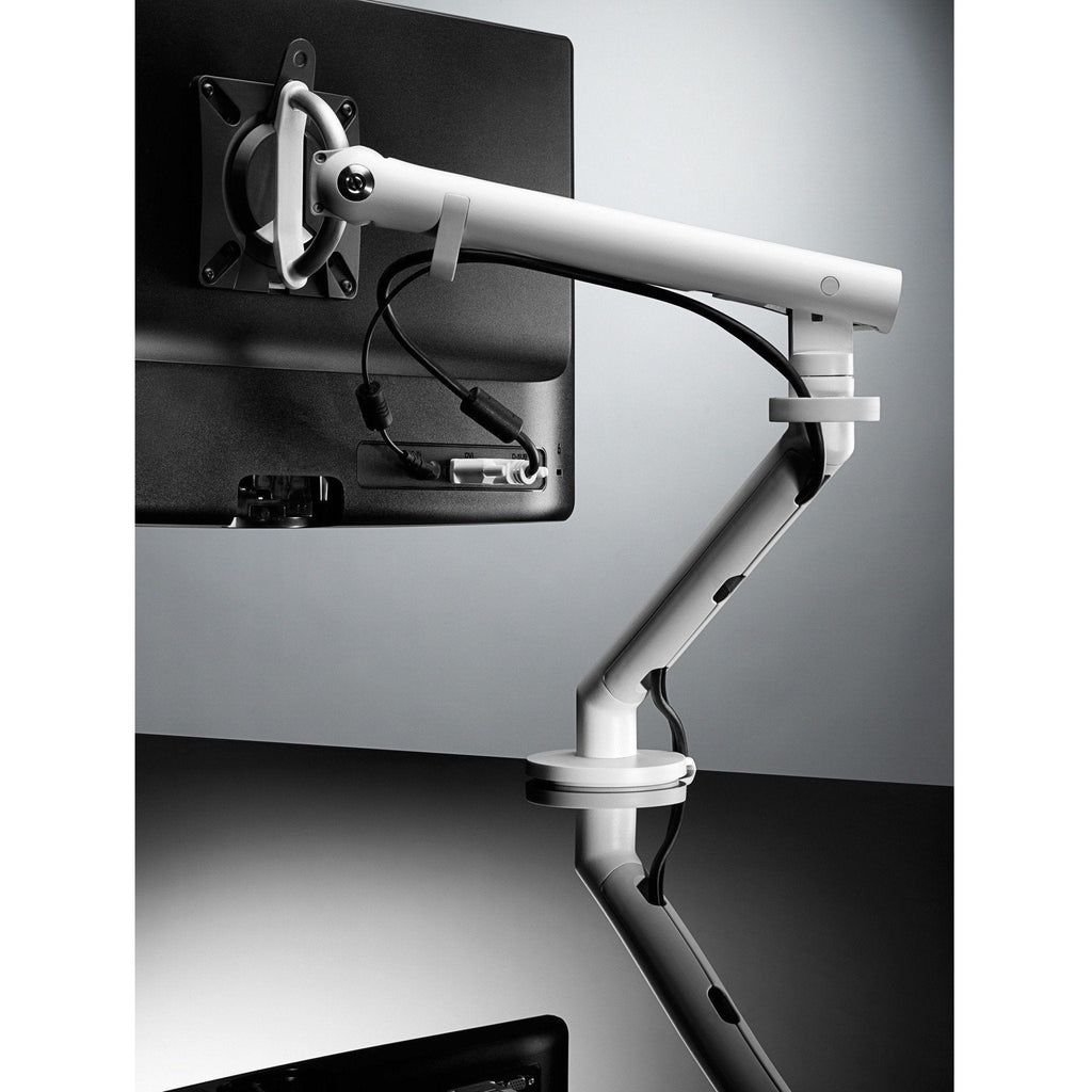 Colebrook Bosson Saunders Flo Single Monitor Arm Accessories Colebrook Bosson Saunders White  