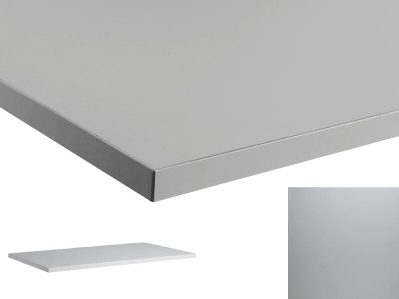 Lavoro Rectangular Premium Desk Tops - 800mm Deep Desktops Accessories Lavoro Grigio Antrim Fenix 1200x800 