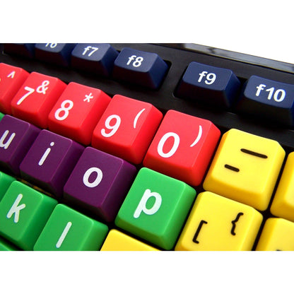 Accuratus Multi-Coloured Educational Key Monster Keyboard - Lower Case Accessories Accuratus   