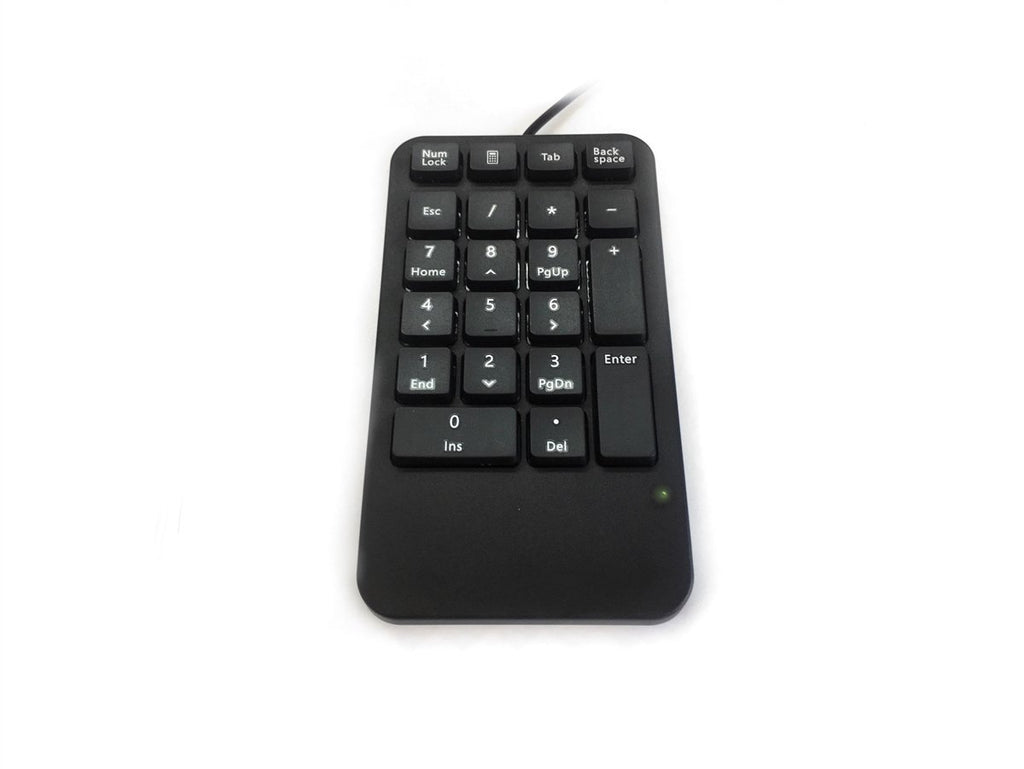 Accuratus 100 - Professional USB Wired Numeric Keypad with Integrated Palm Rest & Calculator, Tab, Backspace & Escape Keys - e-furniture