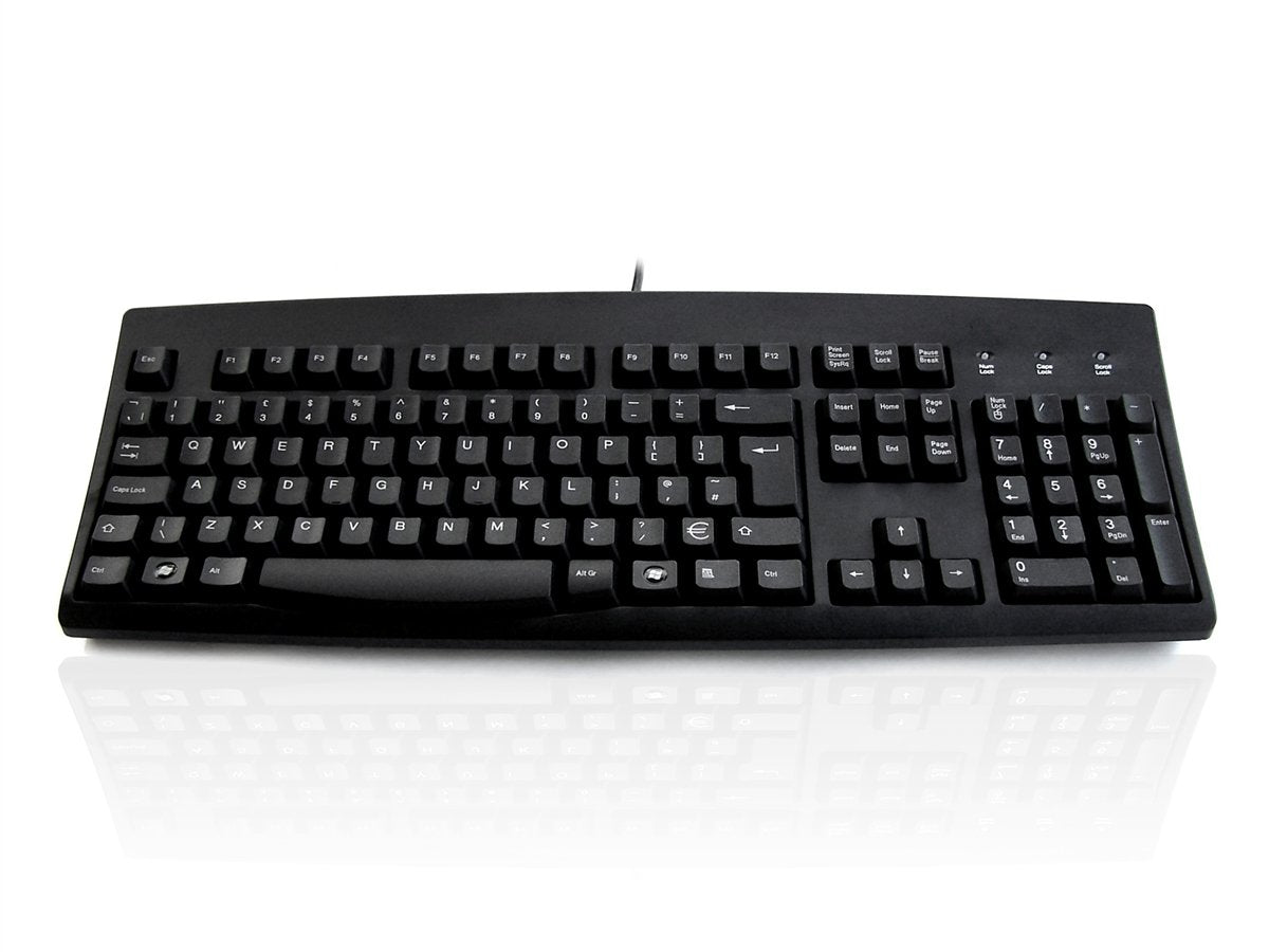 Accuratus 260 - PS/2 Full Size Professional Keyboard with Contoured Full Height Touch Typing Keys & Patented One Touch Euro Key Accessories Accuratus   