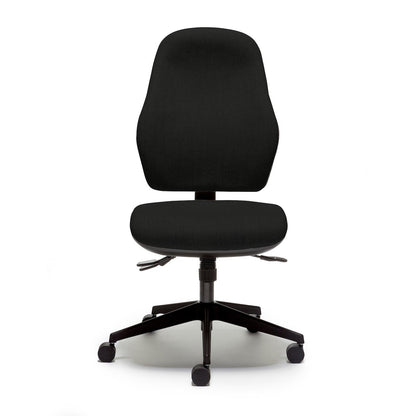 Orthopaedica 100 Series Task Chair Accessories Torasen Black No Arms Synchronised Mechanism
