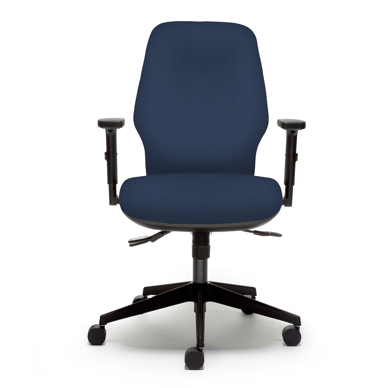 Orthopaedica 200 Series Task Chair Accessories Torasen Blue Height Adjustable Arms Synchronised Mechanism