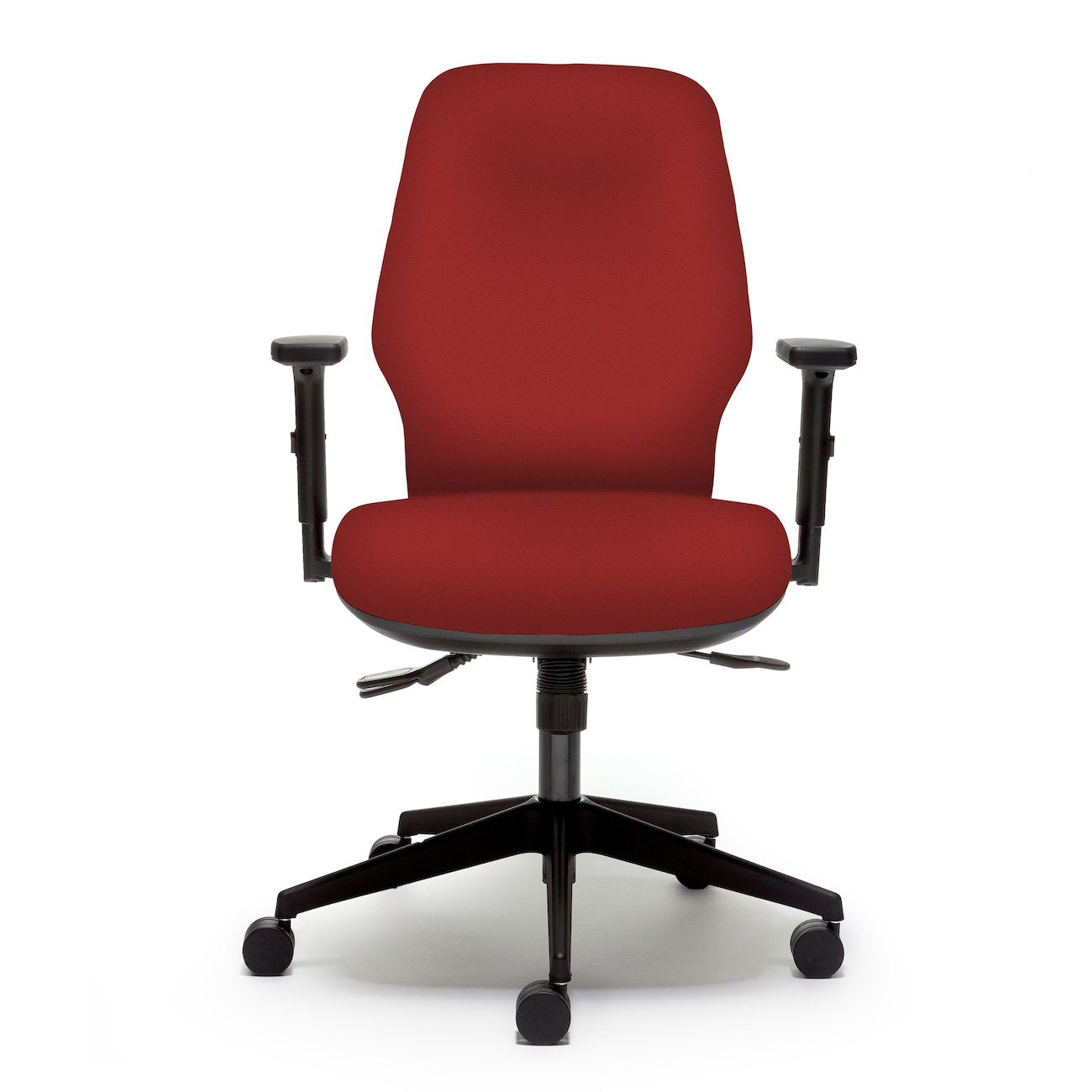 Orthopaedica 200 Series Task Chair Accessories Torasen Red Fold Down Arms Synchronised Mechanism