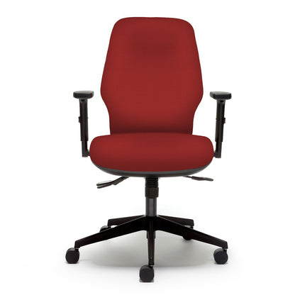 Orthopaedica 200 Series Task Chair Accessories Torasen Red Fold Down Arms Synchronised Mechanism