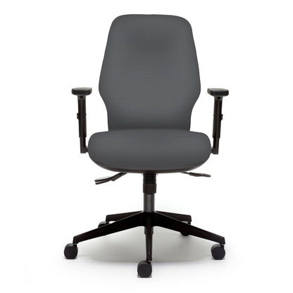 Orthopaedica 200 Series Task Chair Accessories Torasen Grey Height Adjustable Arms Synchronised Mechanism