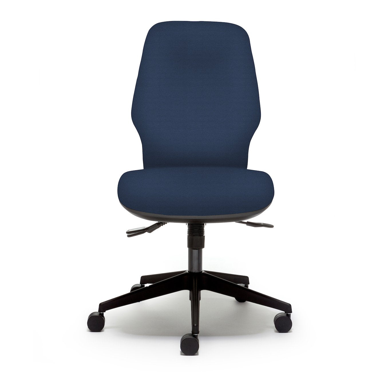 Orthopaedica 200 Series Task Chair Accessories Torasen Blue No Arms Synchronised Mechanism