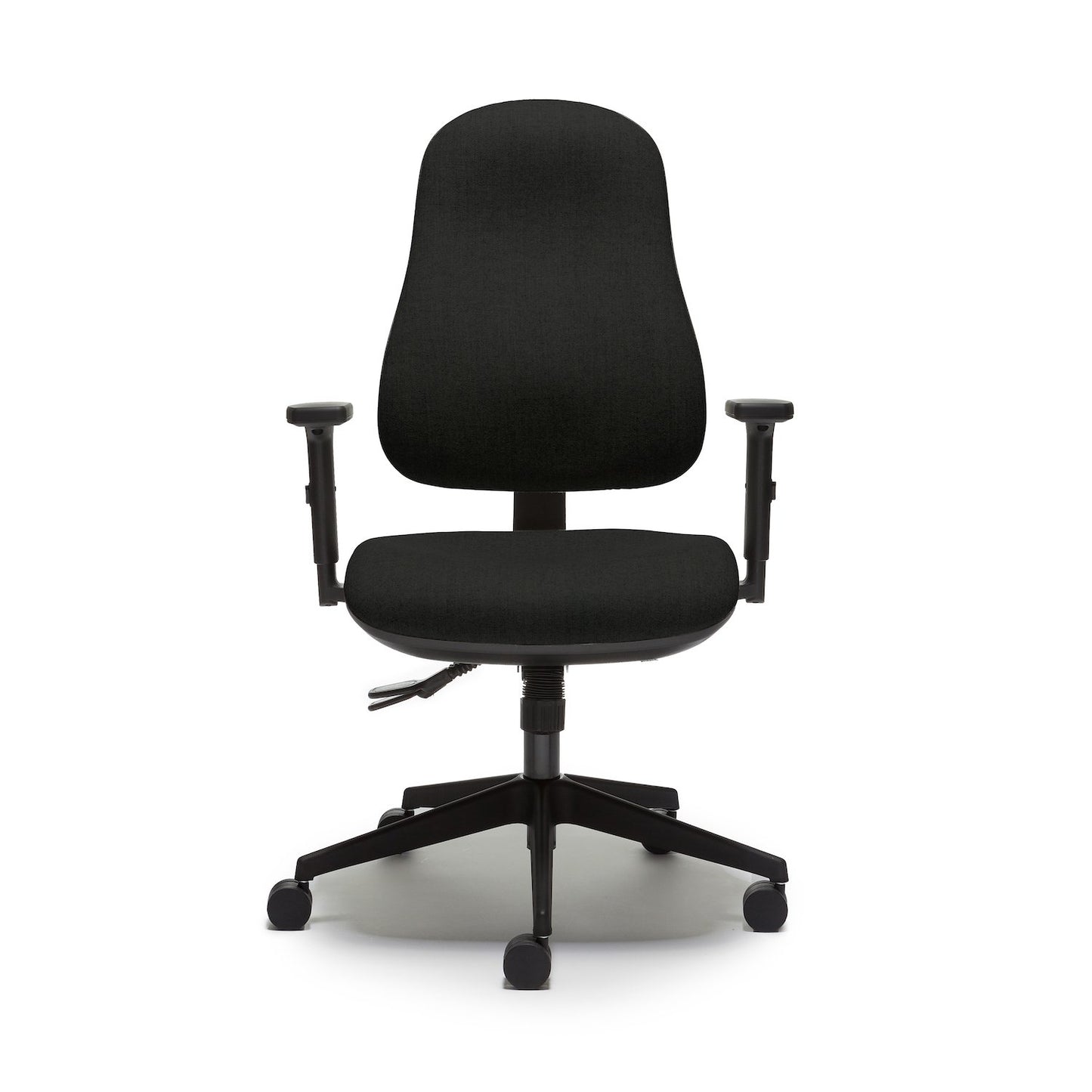 Orthopaedica 90 Series Task Chair Accessories Torasen Black Fold Down Arms Synchronised Mechanism