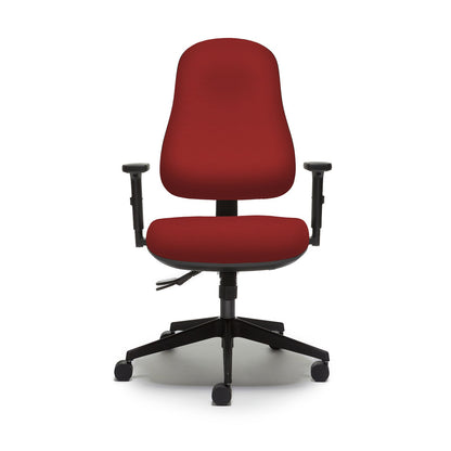 Orthopaedica 90 Series Task Chair Accessories Torasen Red Fold Down Arms Independent Mechanism