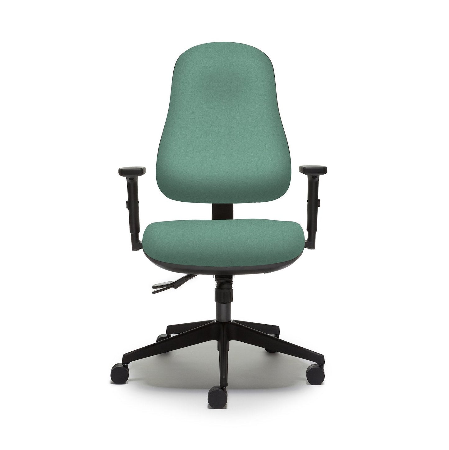 Orthopaedica 90 Series Task Chair Accessories Torasen Green Fold Down Arms Synchronised Mechanism