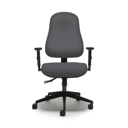 Orthopaedica 90 Series Task Chair Accessories Torasen Grey Height Adjustable Arms Synchronised Mechanism