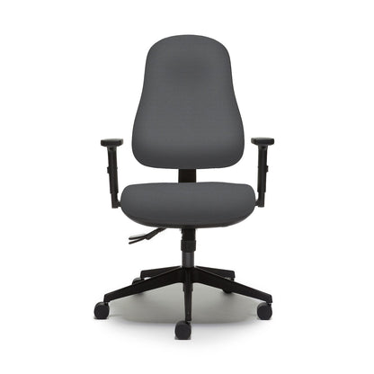 Orthopaedica 90 Series Task Chair Accessories Torasen Grey Height Adjustable Arms Independent Mechanism