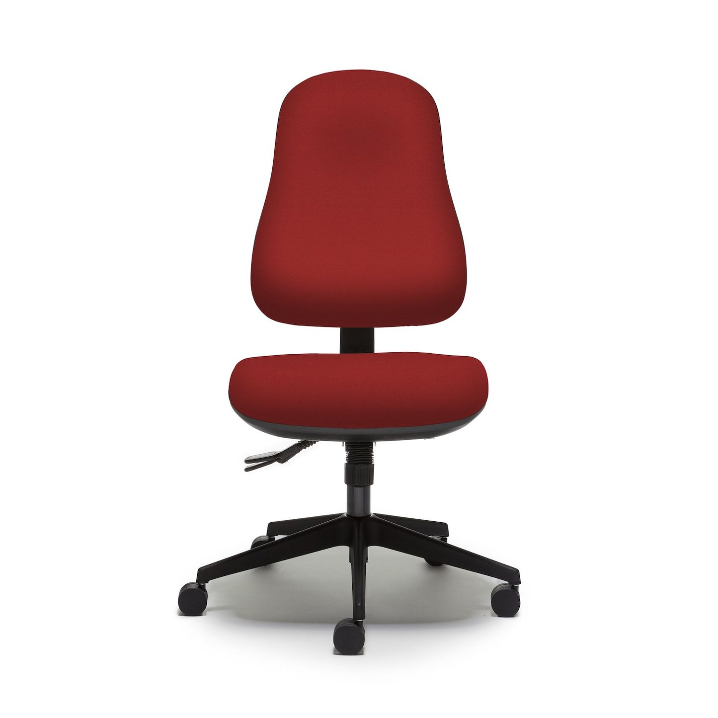 Orthopaedica 90 Series Task Chair Accessories Torasen Red No Arms Independent Mechanism