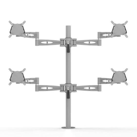 Metalicon Kardo Quad Monitor Arm Accessories Metalicon Silver  