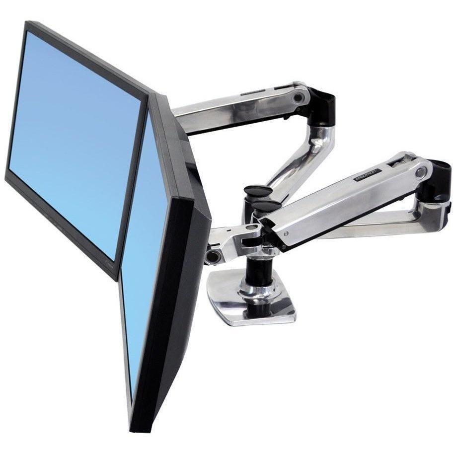 Ergotron LX Dual Desk Mount Arm Accessories Online Ergonomics   