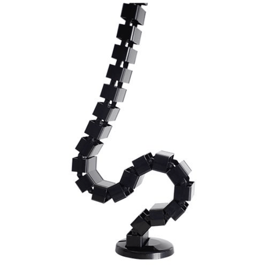 Lavoro Profile Cable Spine for Height Adjustable Desks Accessories Lavoro Black  