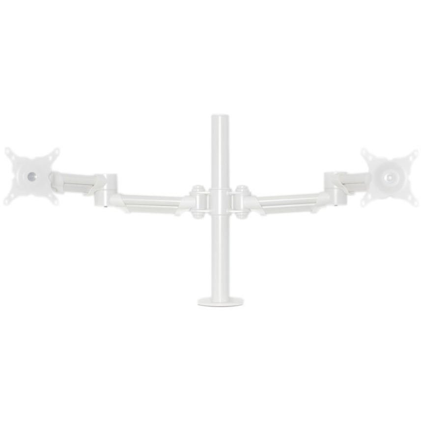 Lavoro Twin Monitor Arm Accessories Lavoro White  