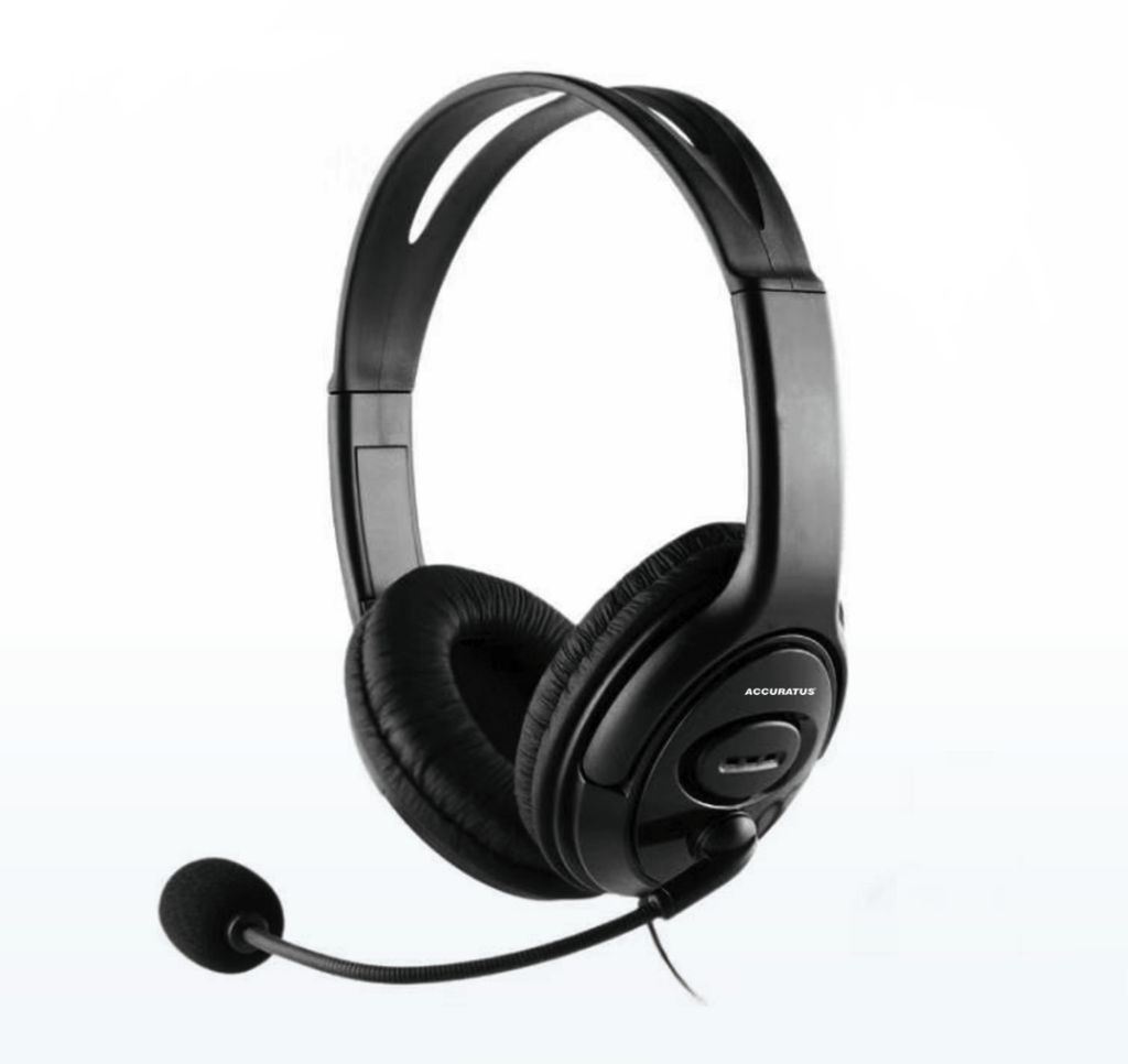 Accuratus H22 Premium Headset with Flip Microphone & 3.5mm Connection Accessories Accuratus   