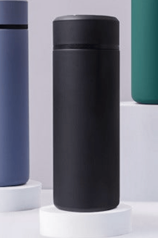 Accuratus Digital Thermal Water Bottle / Flask Accessories Accuratus Black  