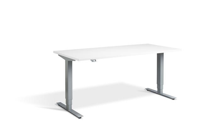 Lavoro Advance Dual Motor Sit-Stand Desk - 700mm Deep Desktops - Silver Frame - e-furniture