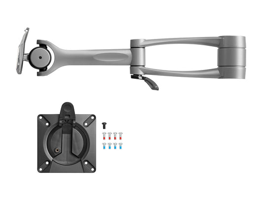Wishbone Standard Arm with Plastic Quick Release Accessories Colebrook Bosson Saunders Silver  