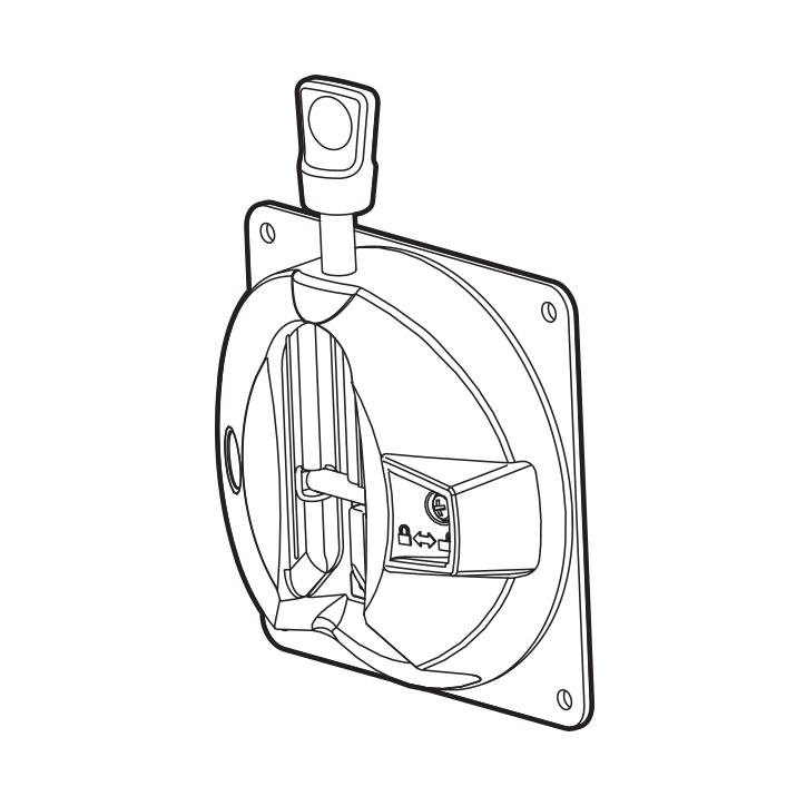 Colebrook Bosson Saunders Monitor Arm Accessories for Wishbone Plus Monitor Head Accessories Colebrook Bosson Saunders   
