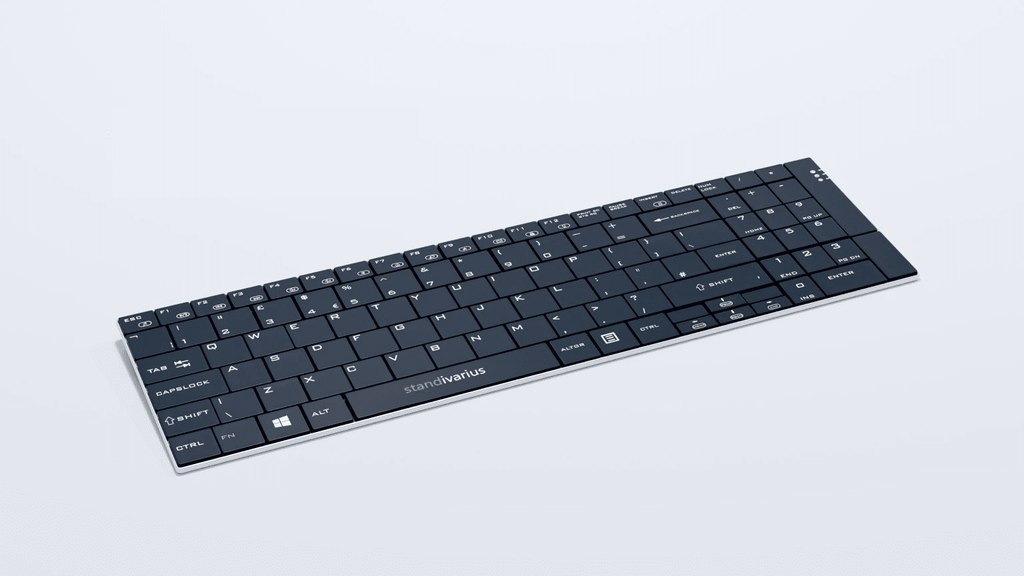 Standivarius Solo X Wireless Keyboard with Number Pad - e-furniture
